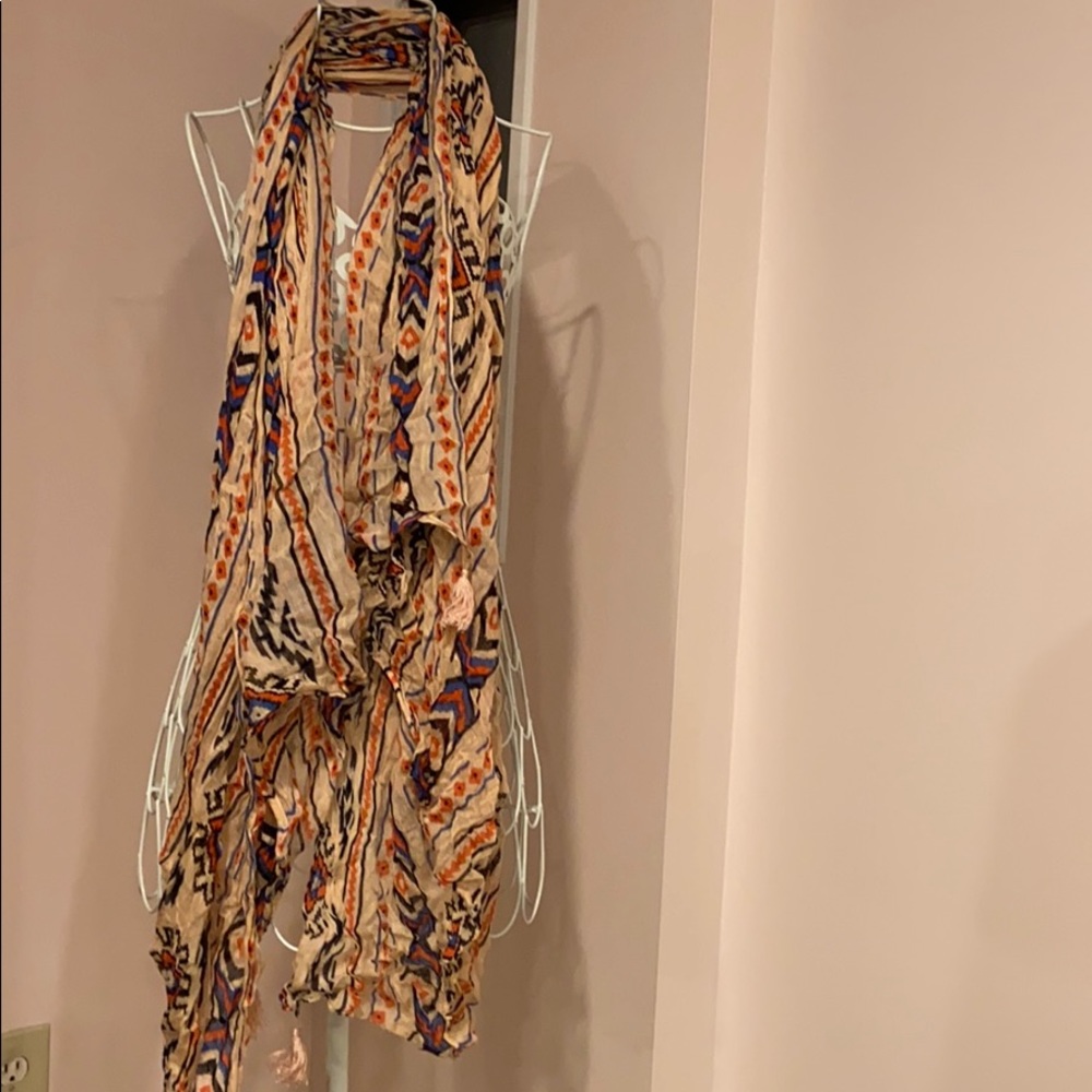 Aztec scarf/shawl